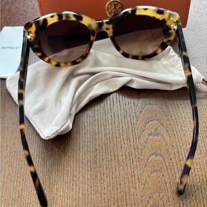 Tory Burch Cat Eye Tortoise Shell Sunglasses 2023 collection